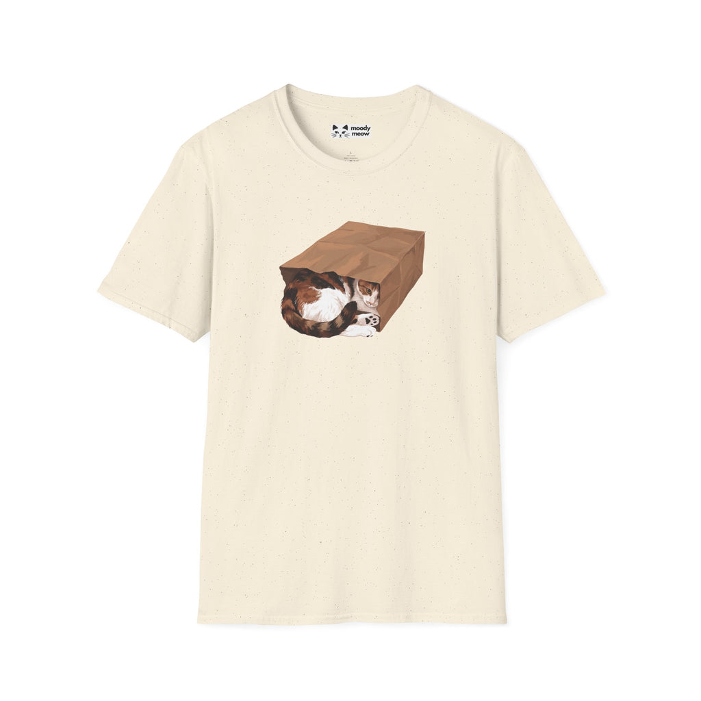 Paper Bag Cat T-Shirt