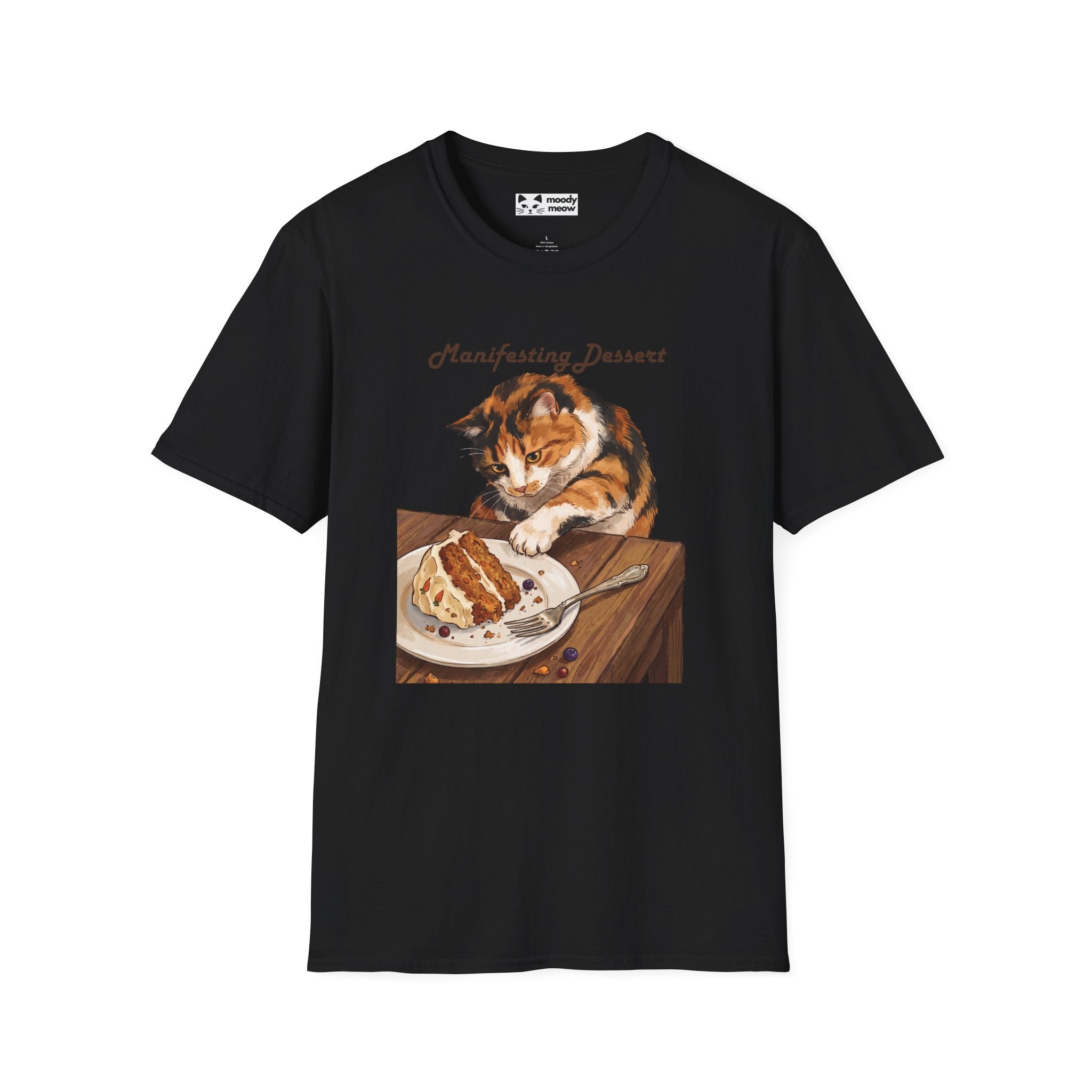 Manifesting Dessert Cat T-Shirt