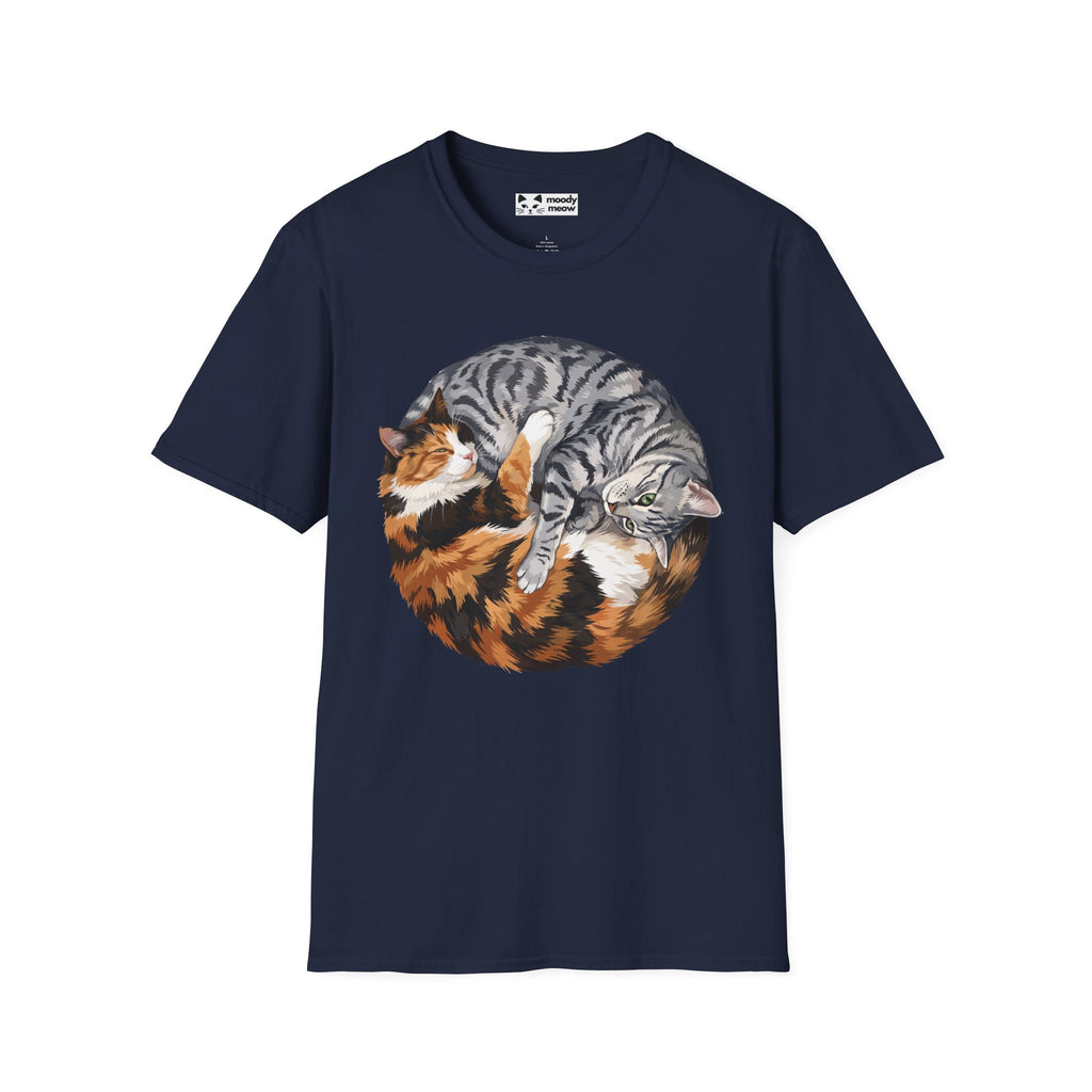 Yin Yan Cat T-Shirt