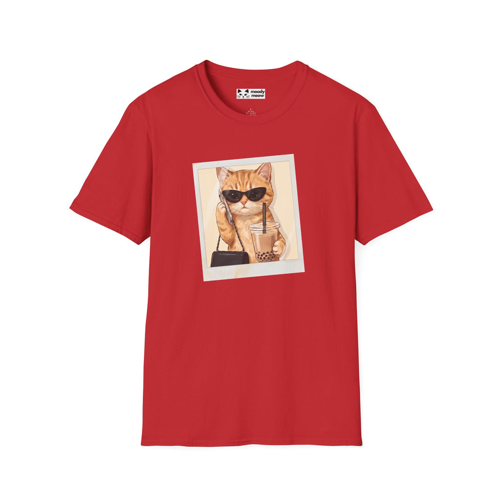 Cattitude Polaroid Cat T-Shirt