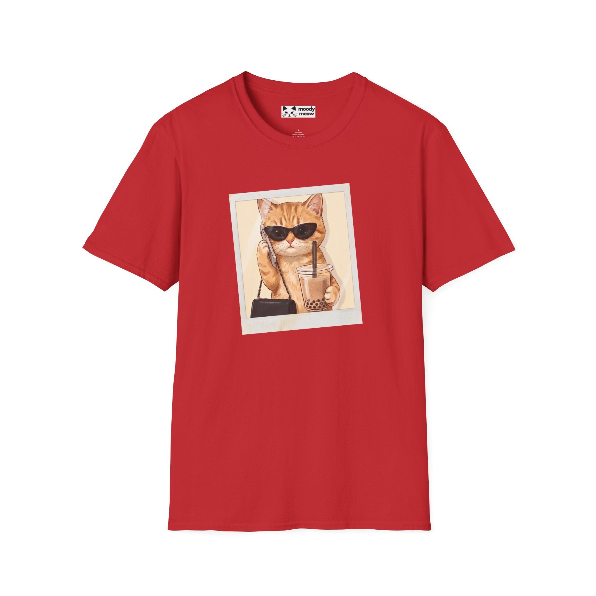 Cattitude Polaroid Cat T-Shirt