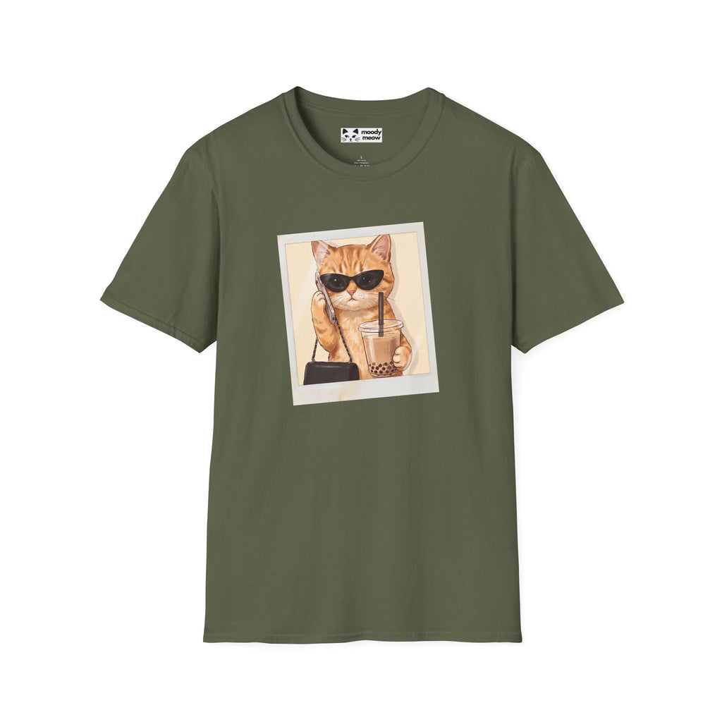 Cattitude Polaroid Cat T-Shirt