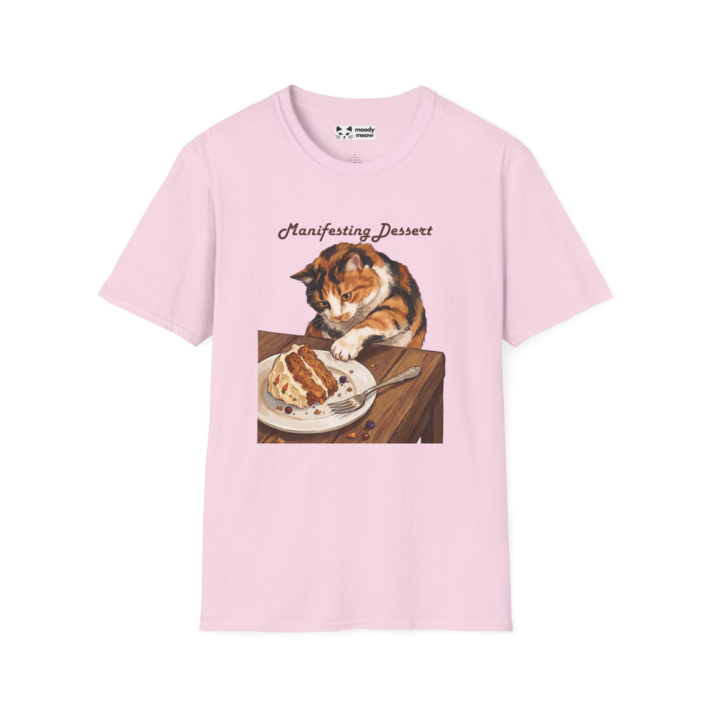 Manifesting Dessert Cat T-Shirt