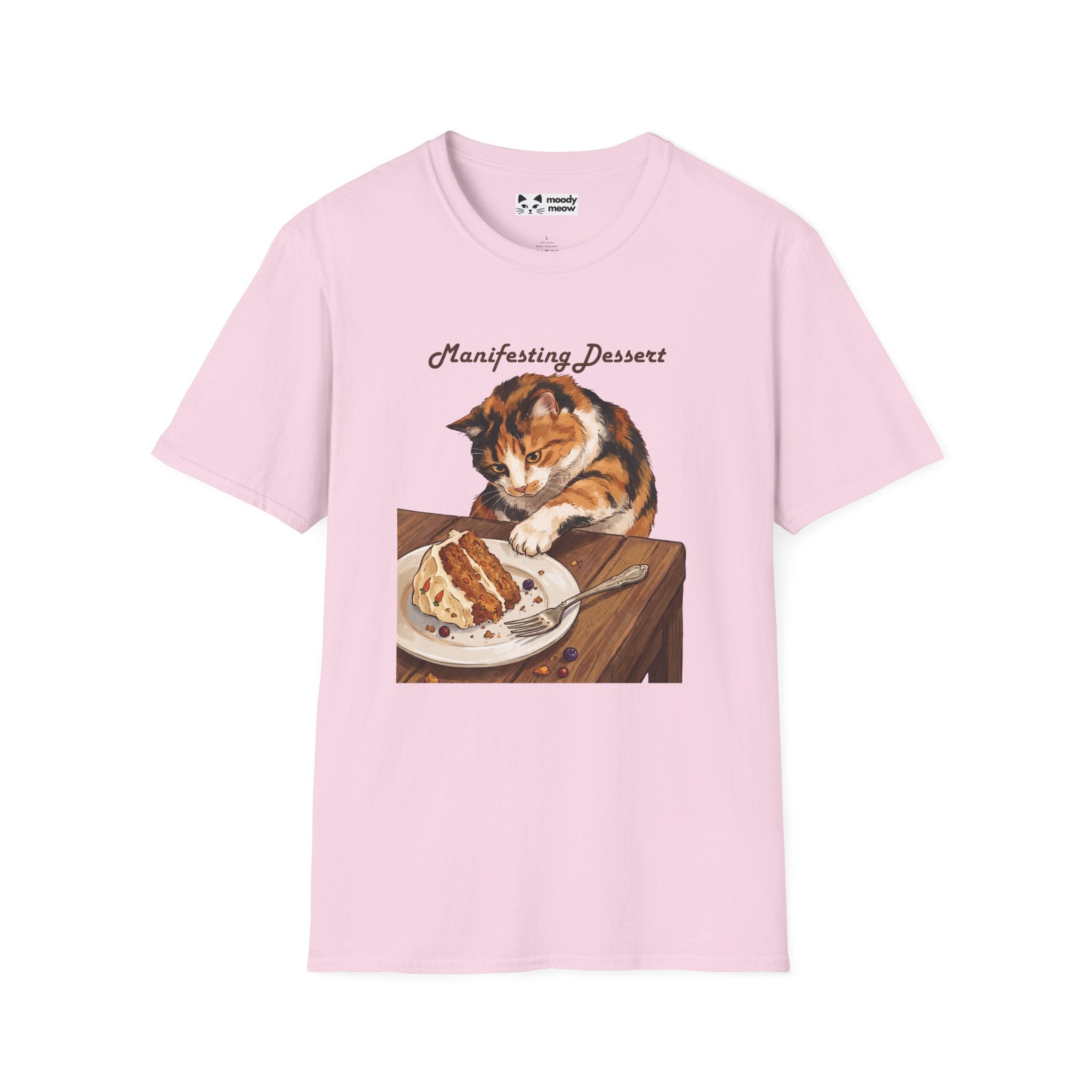 Manifesting Dessert Cat T-Shirt