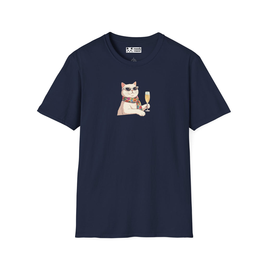 Champagne Cat T-Shirt