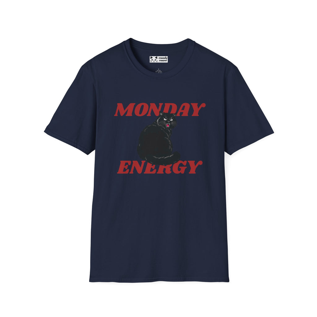 Monday Energy Cat T-Shirt