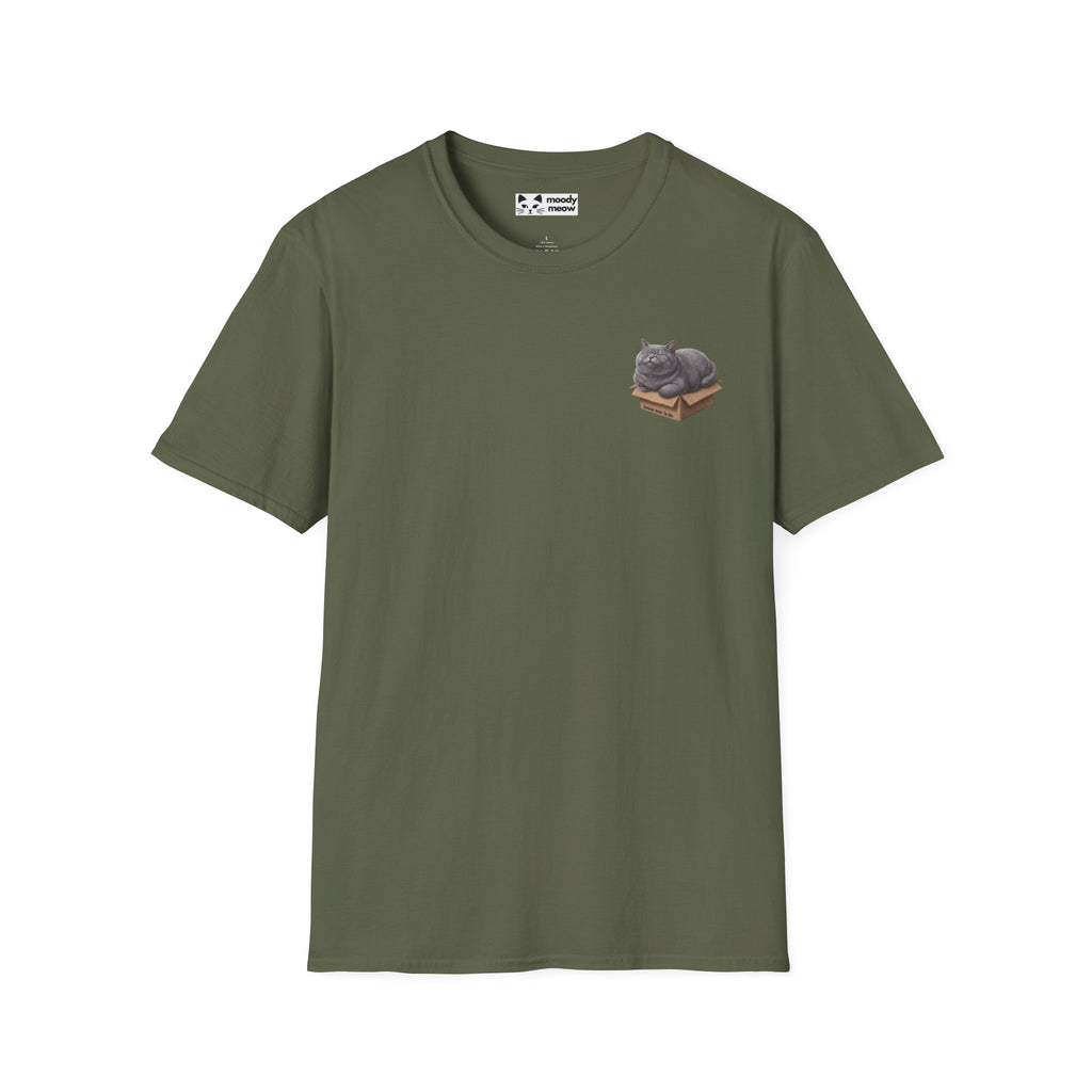 Thinking Inside The Box Cat T-Shirt