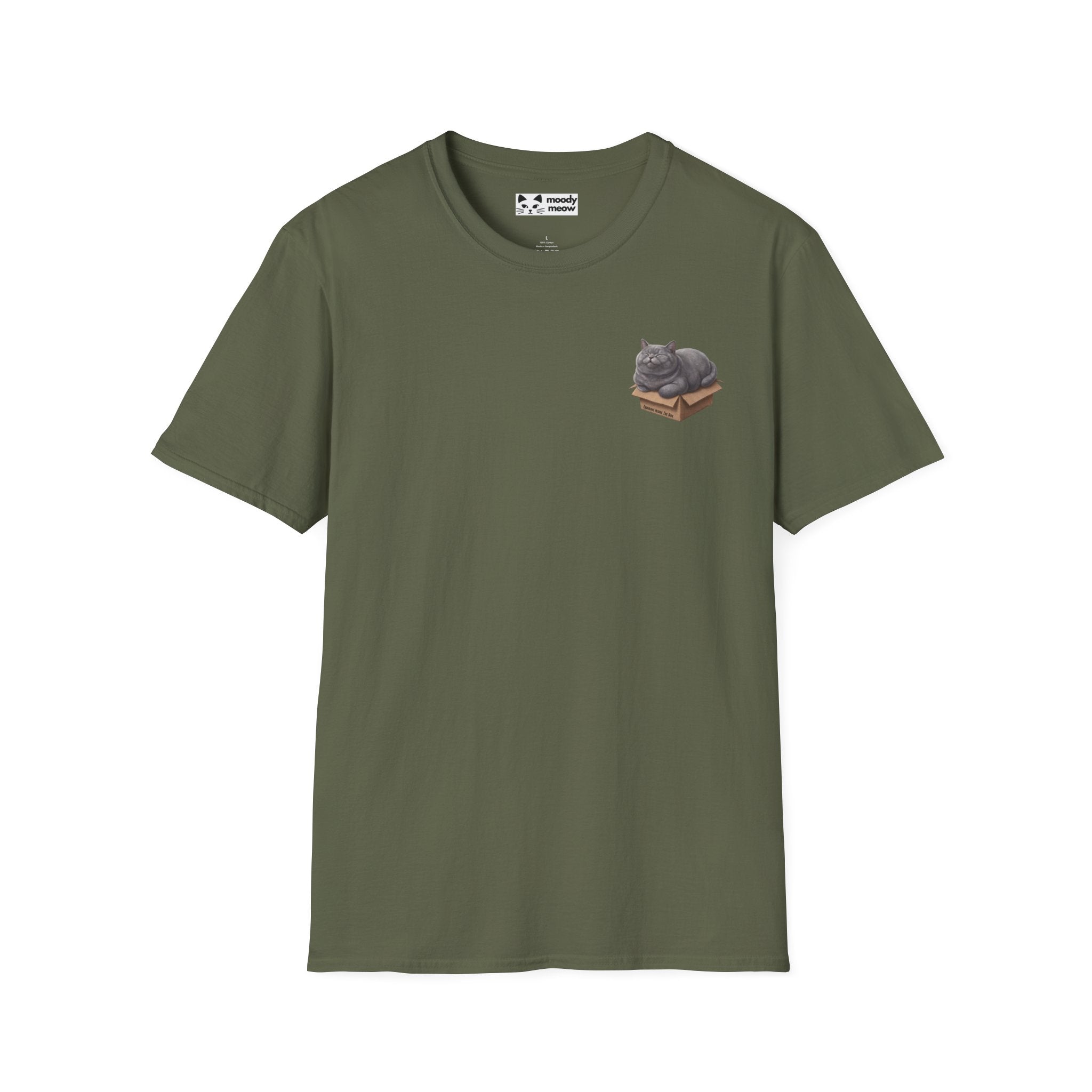 Thinking Inside The Box Cat T-Shirt