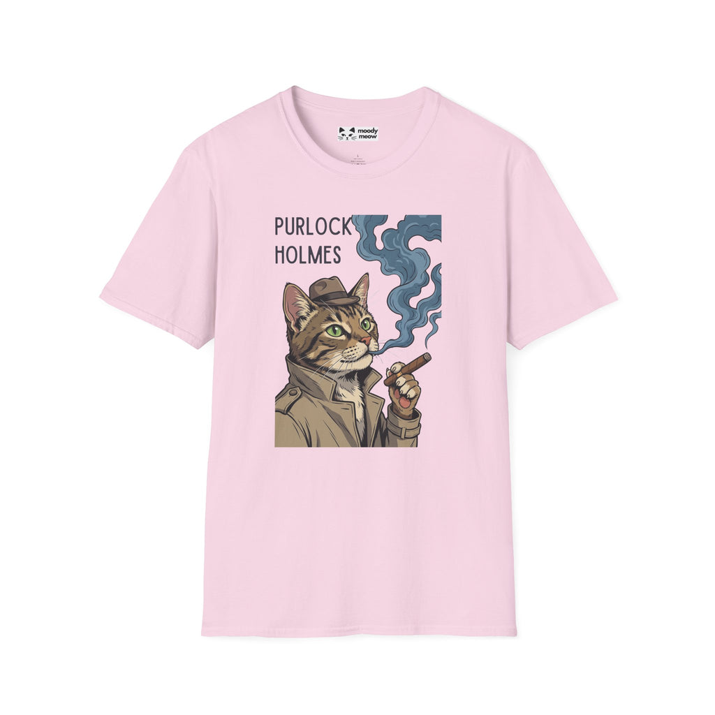 Purlock Holmes Cat T-Shirt