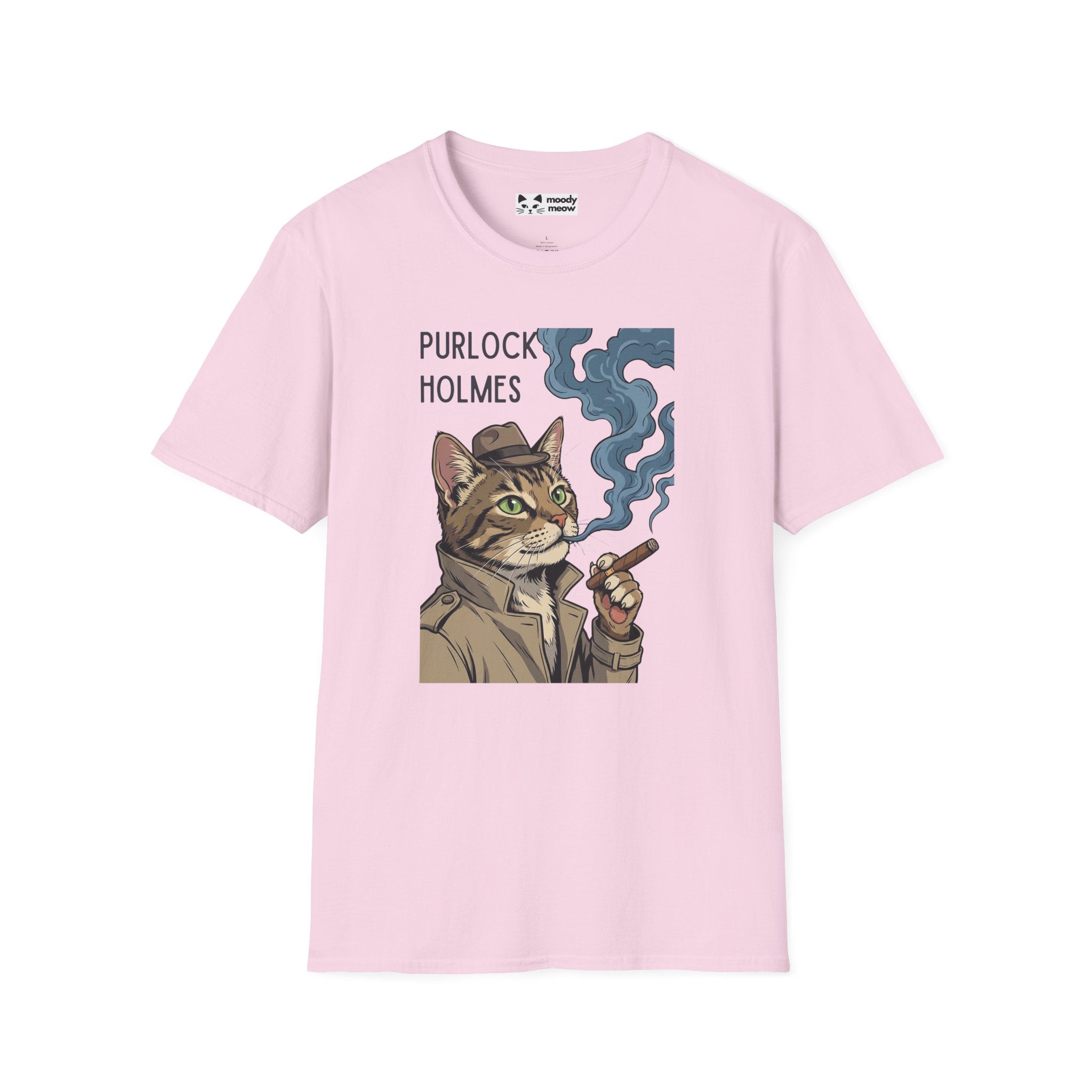 Purlock Holmes Cat T-Shirt
