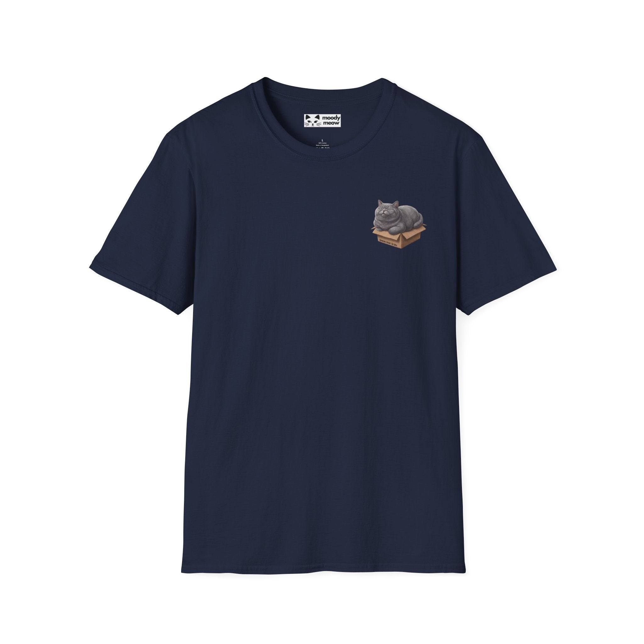 Thinking Inside The Box Cat T-Shirt