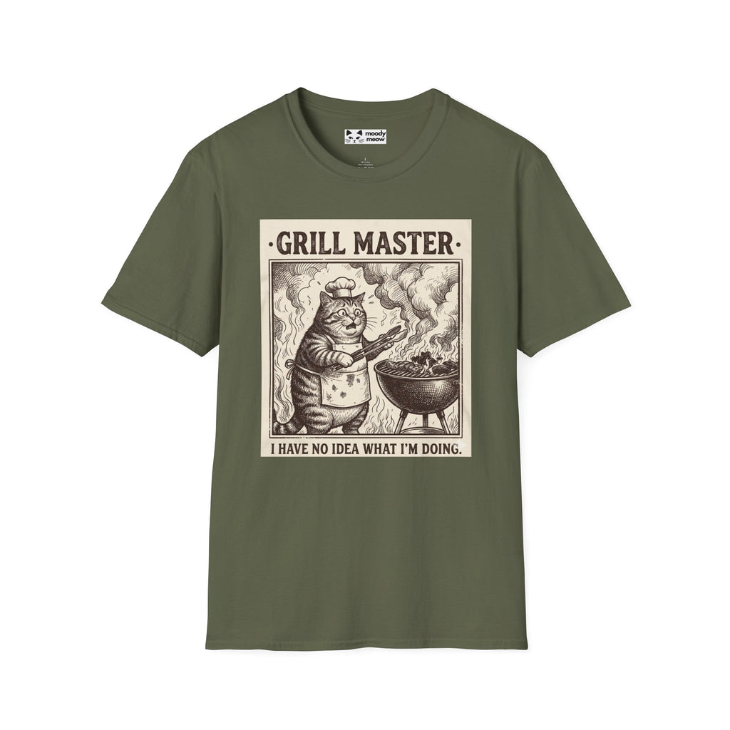 Grill Master Cat T-Shirt