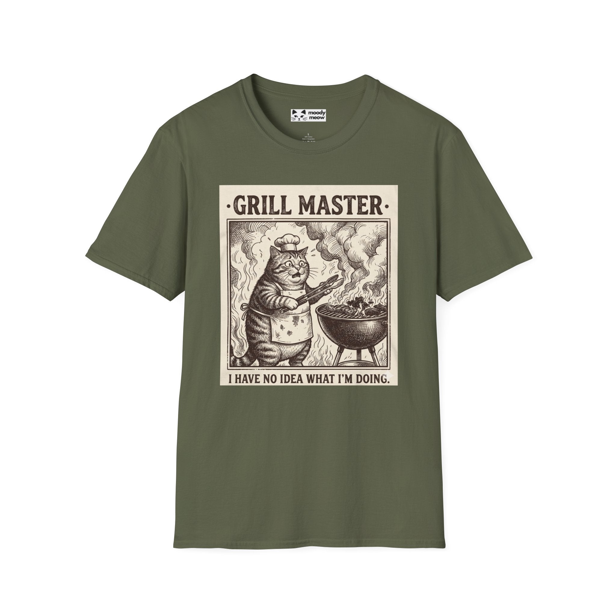 Grill Master Cat T-Shirt