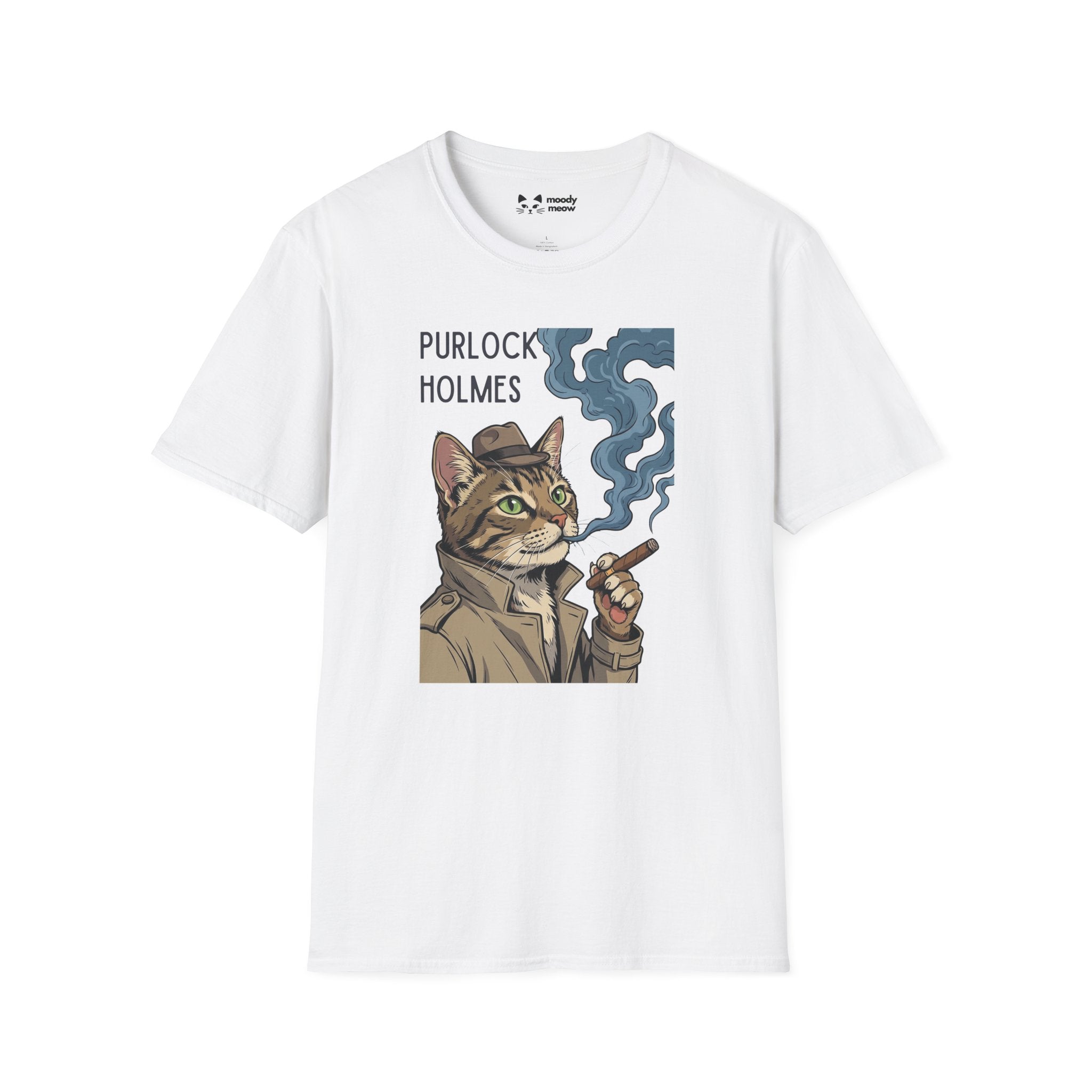 Purlock Holmes Cat T-Shirt