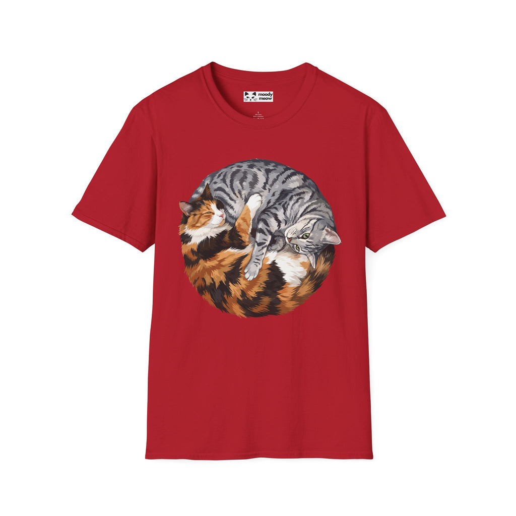 Yin Yan Cat T-Shirt