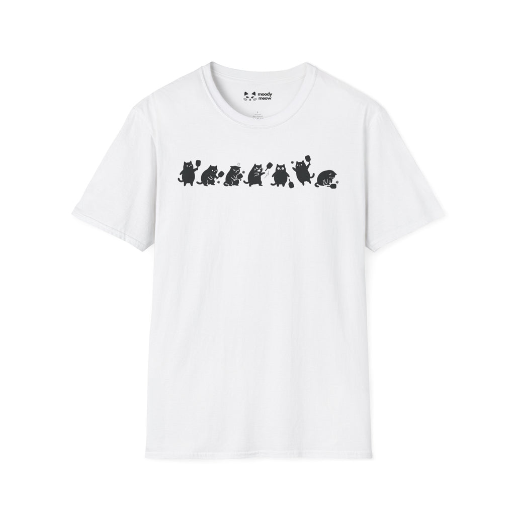 Pickleball Cat T-Shirt