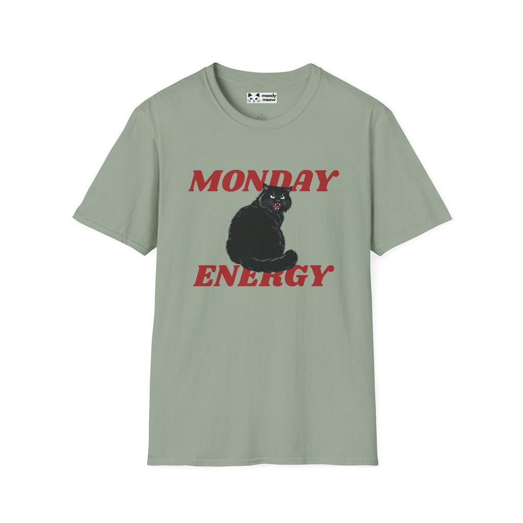 Monday Energy Cat T-Shirt