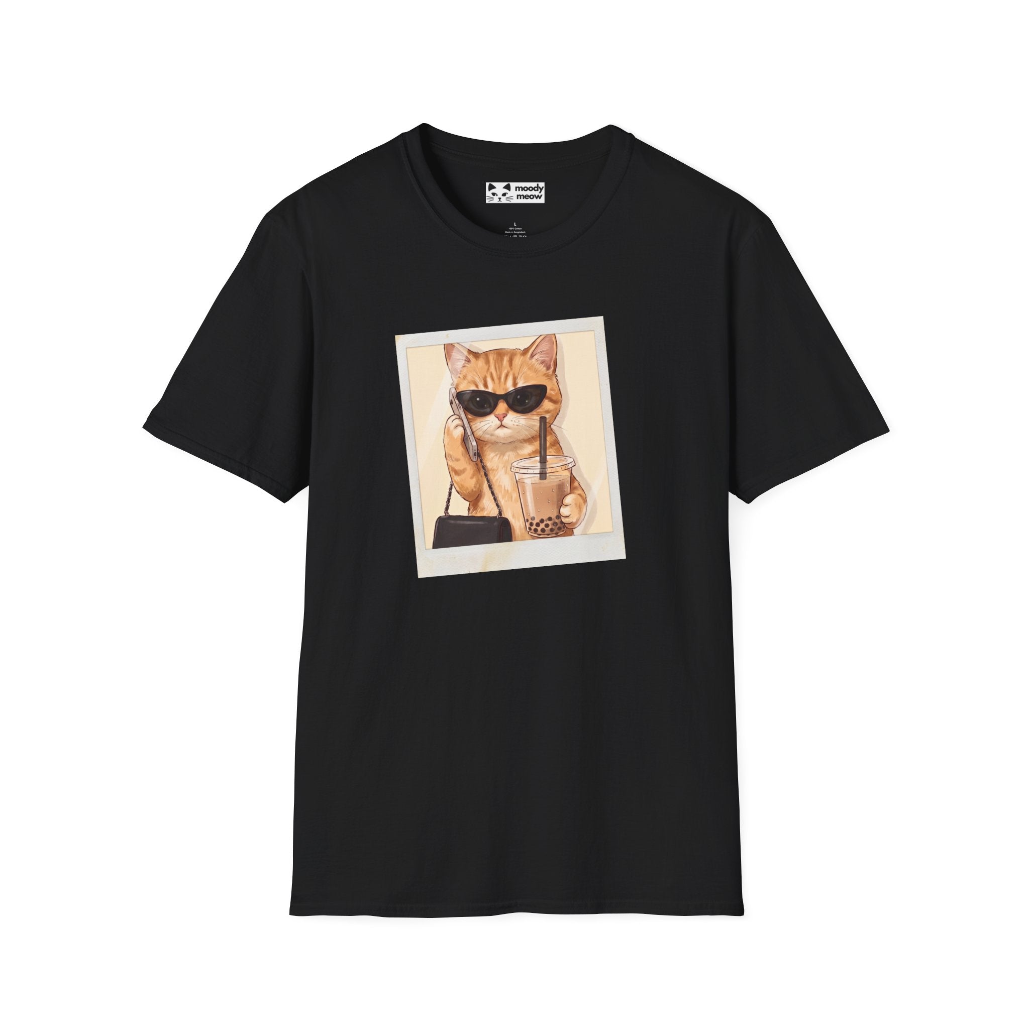 Cattitude Polaroid Cat T-Shirt