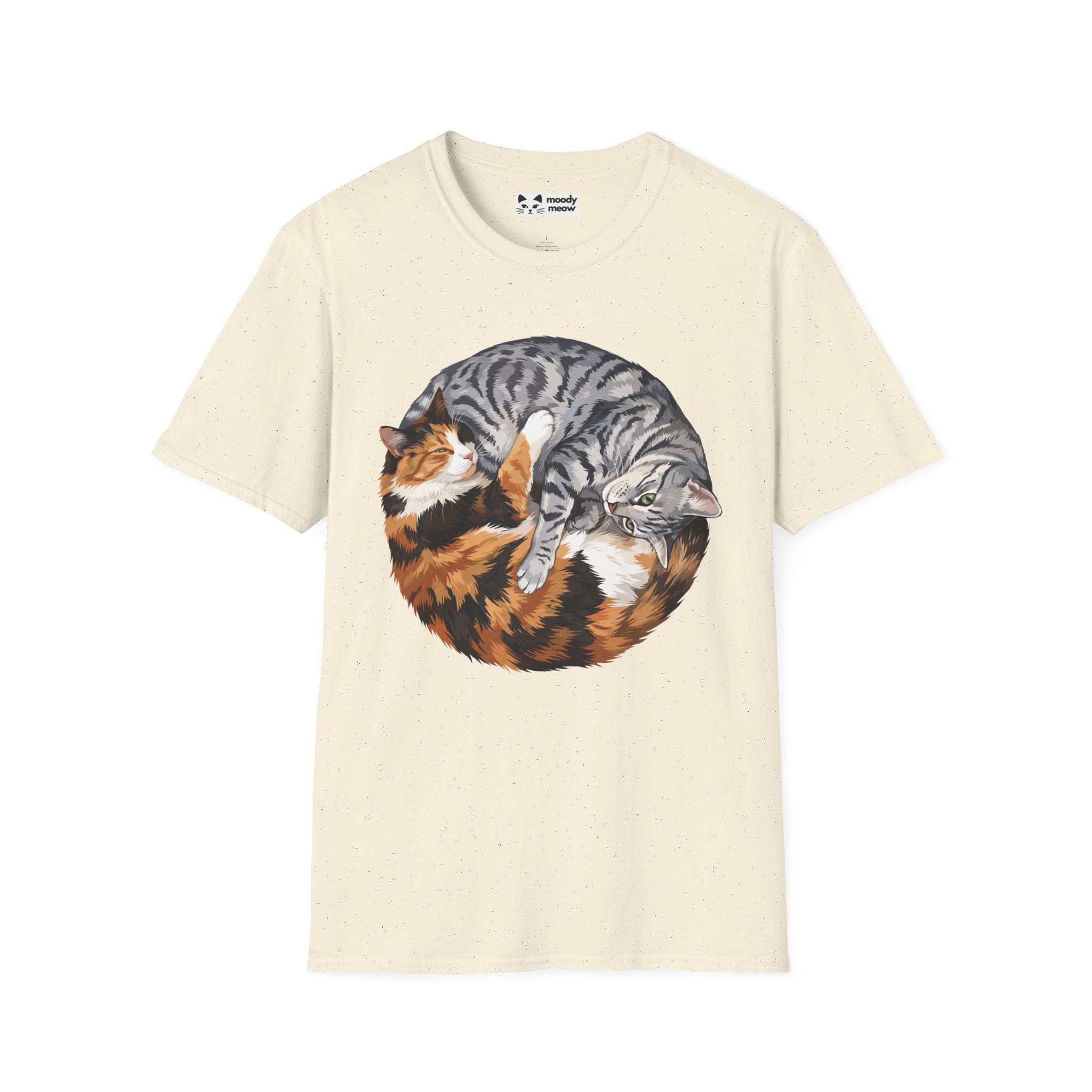 Yin Yan Cat T-Shirt
